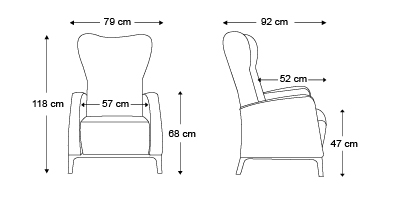 fauteuil-bergère-nany-dimensions